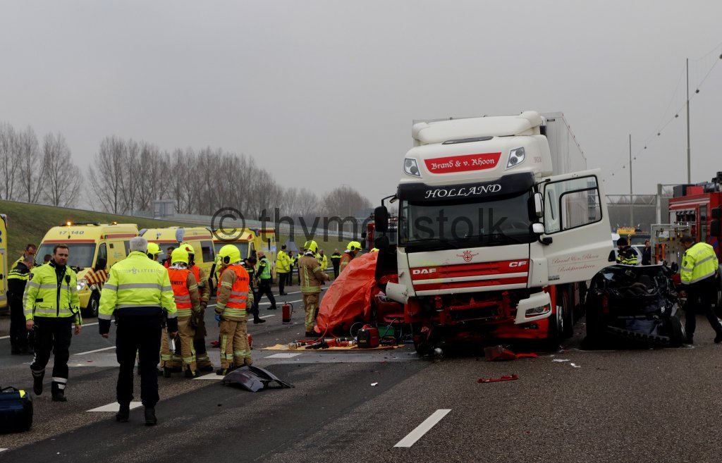 59-jarige Inwoner Uit Pijnacker Overleden Bij Ernstig Ongeluk Op De A16 ...