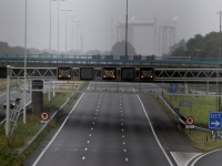 20160507 Choas in en rondom Dordrecht door stroring Drechttunnel A16 Dordrecht Tstolk 004