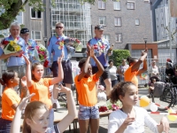 20161305 Monstertocht op de fiets vanuit Parijs naar Albatros school Dordrecht Tstolk