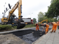 20161609 Nieuwe asfaltlaag Galileilaan Dordrecht Tstolk