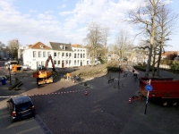 20161104 Bomen gekapt voor het nieuwe Vrieseplein Dordrecht Tstolk 004