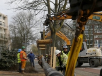 20162303 Intrekken van tweede leiding HDD boring Hugo van Gijnweg Dordrecht Tstolk 003