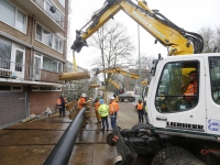 20162303 Intrekken van tweede leiding HDD boring Hugo van Gijnweg Dordrecht Tstolk 006