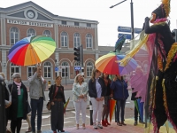 20161110 opening Regenboog zebrapad Dordrecht Tstolk 004