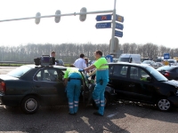 Ongeluk flyover N3 Dordrecht