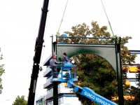 Slobbengorsbrug weer terug op zijn plek