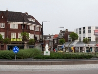 Kunstbeeld rotonde Burg de raadsingel Dordrecht