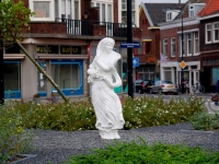 Kunstbeeld rotonde Burg de raadsingel Dordrecht