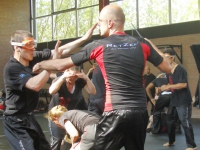 20160705 Zwarteband examen Krav Maga Sportschool Domela Nieuwenhuisweg Dordrecht Tstolk